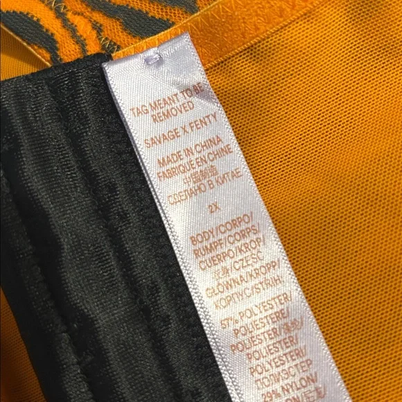 SAVAGE X FENTY all over me lace bandeau bralette nwt - Picture 6 of 6